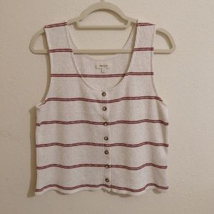 Striped Knit Tank